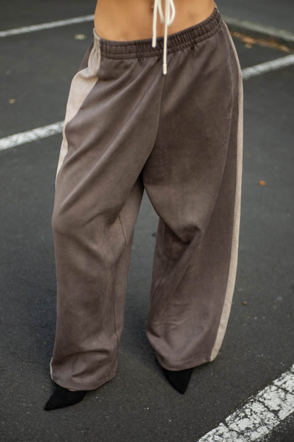 W25 Wide-Leg Sweatpants Ash