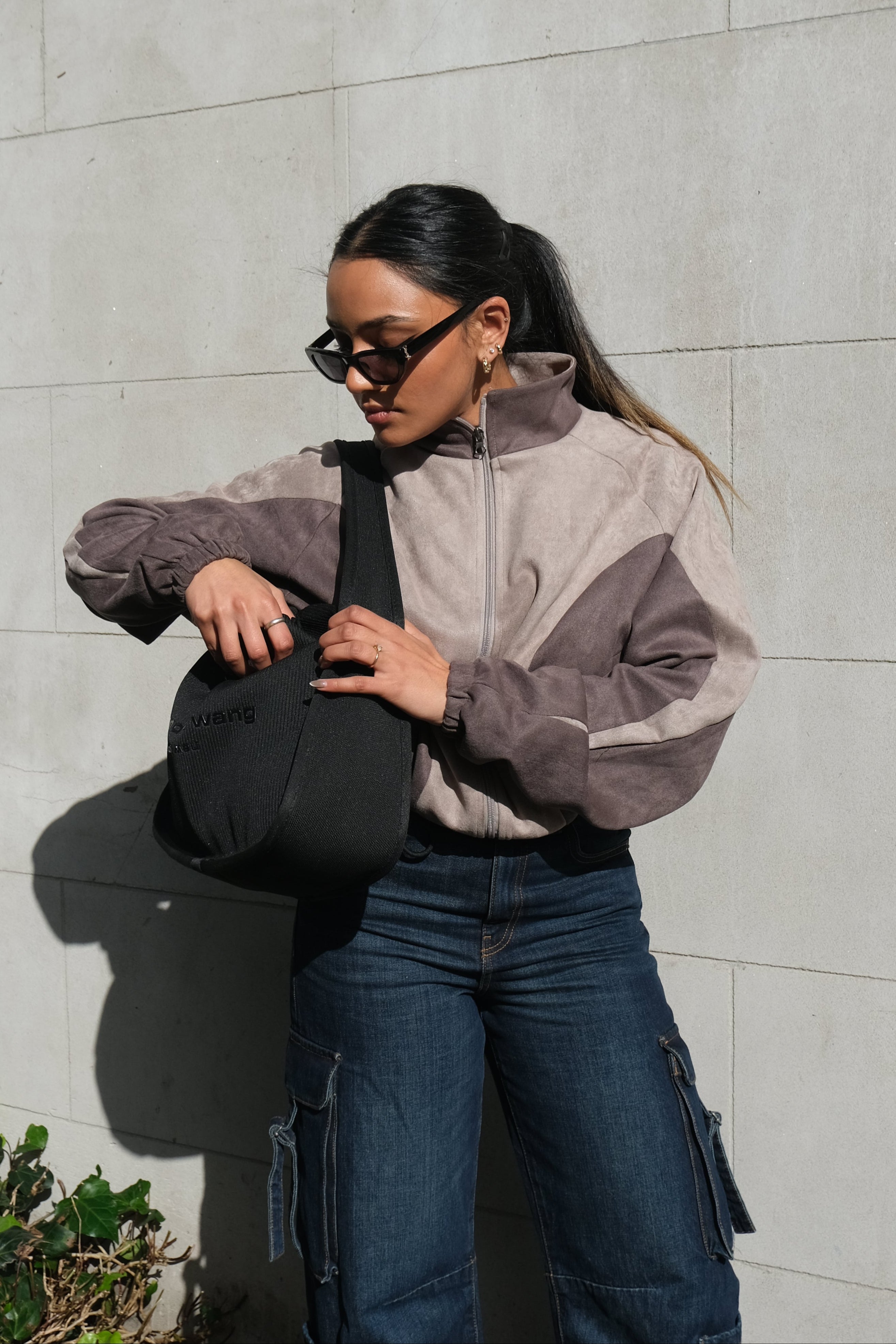 W25 Cropped Jacket Ash – Studio 10ave