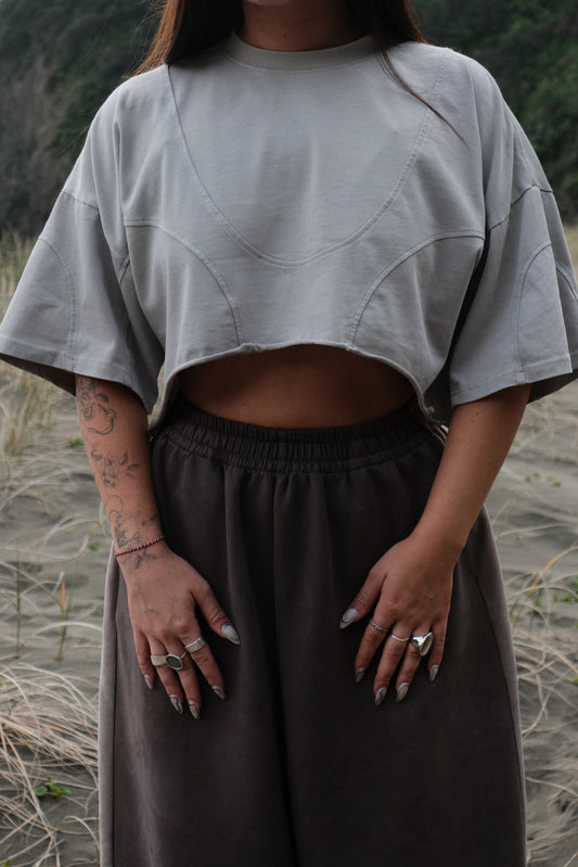 Vintage Linework Tee Gray