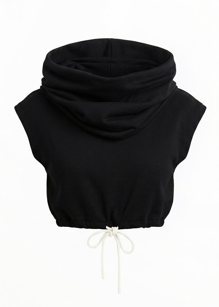 Morph Crew Vest Black