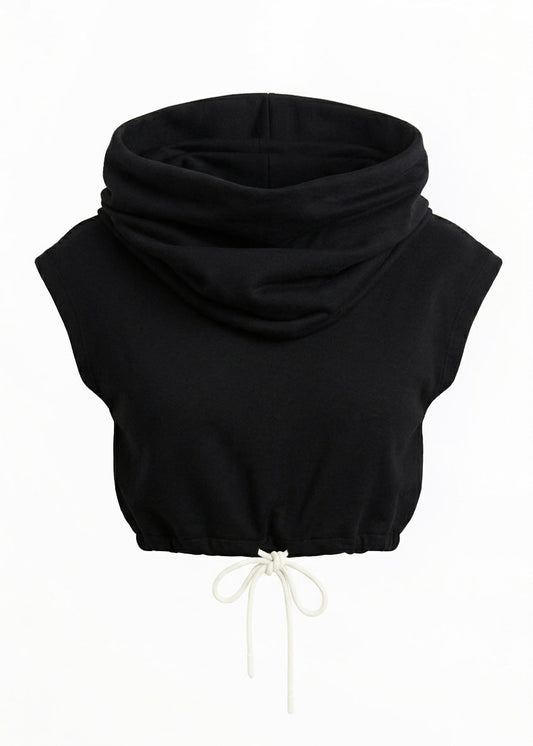 Morph Crew Vest Black