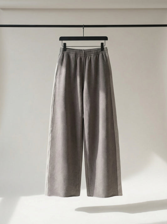 W25 Wide-Leg Sweatpants Ash